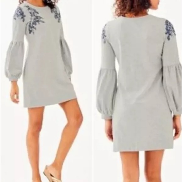 178.00 NWT LILLY PULITZER BARTLETT  EMBELLISHED DRESS - Picture 3 of 13